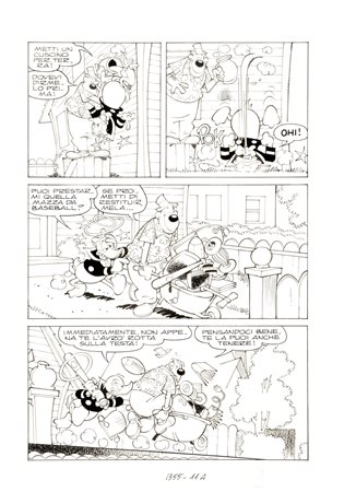 Giorgio Cavazzano - Paperino aspirante supereroe, 1981