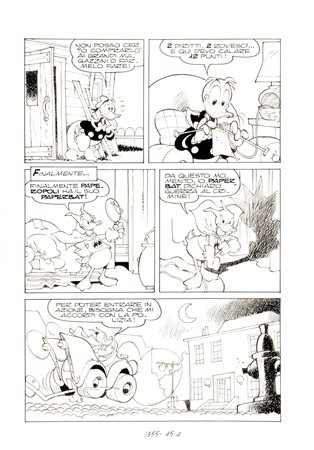 Giorgio Cavazzano - Paperino aspirante supereroe, 1981
