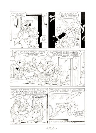 Giorgio Cavazzano - Paperino aspirante supereroe, 1981