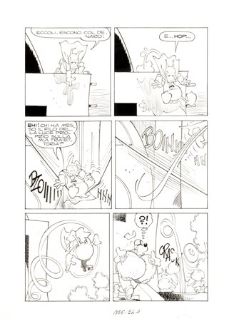 Giorgio Cavazzano - Paperino aspirante supereroe, 1981