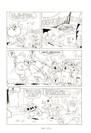 Giorgio Cavazzano - Paperino aspirante supereroe, 1981
