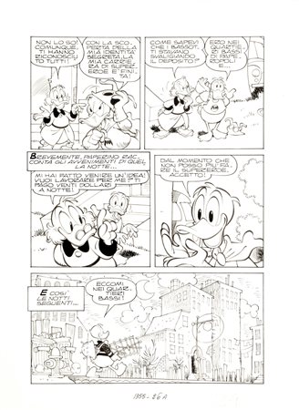 Giorgio Cavazzano - Paperino aspirante supereroe, 1981