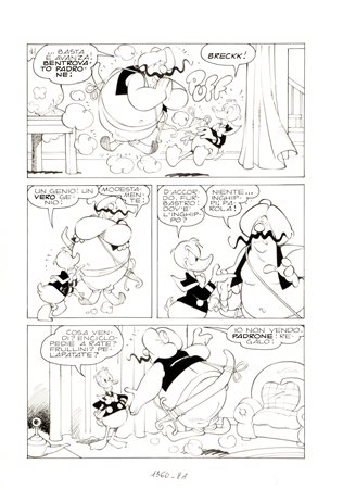 Giorgio Cavazzano - Paperino e il genio maldestro, 1981