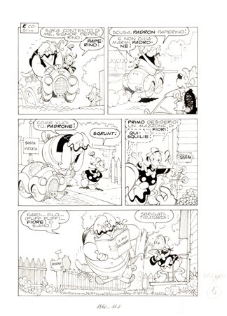 Giorgio Cavazzano - Paperino e il genio maldestro, 1981