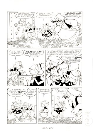 Giorgio Cavazzano - Paperino e il genio maldestro, 1981