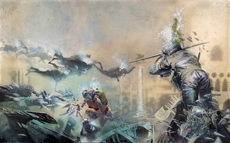 Giorgio De Gaspari - Salviamo Venezia: la città sta lentamente sprofondando, 1962