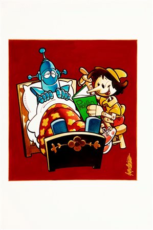 Giorgio Cavazzano - Omaggio a Pinocchio, 1986