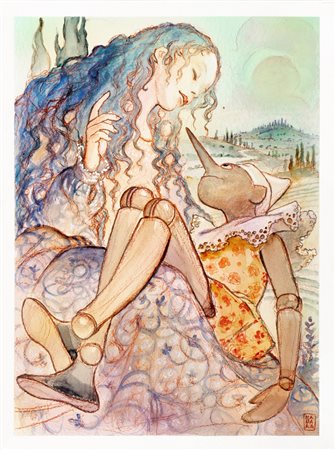 Milo Manara - Pinocchio e la fata turchina, 1990