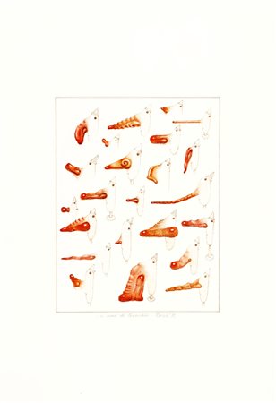 Tullio Pericoli - I nasi di Pinocchio, 1982