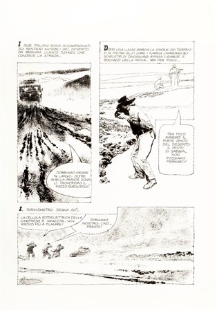 Dino Battaglia - I serpenti di pietra blu, 1973