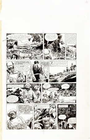 Sergio Toppi - Lo strano caso del megaterio, 1971