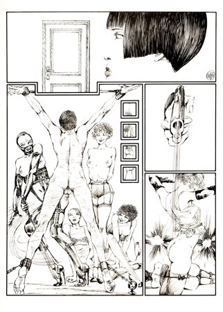 Guido Crepax - Valentina - Lanterna magica, 1977