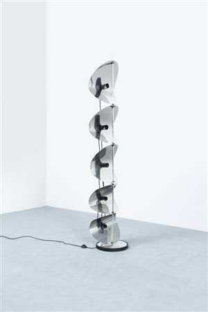 CESARE LEONARDI, FRANCA STAGI<BR>Lampada da terra mod. Elica