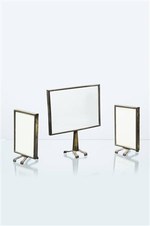 PRODUZIONE ITALIANA<BR>Specchio e due portafotografie