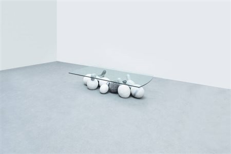 GIULIO LAZZOTTI<BR>Tavolino mod. Gregge