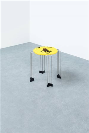 GAETANO PESCE<BR>Tavolino della serie Triple Paly