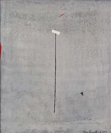 TRACANELLI MARCO San Vito al Tagliamento 1956 Fiore reciso 2007 olio su tela...