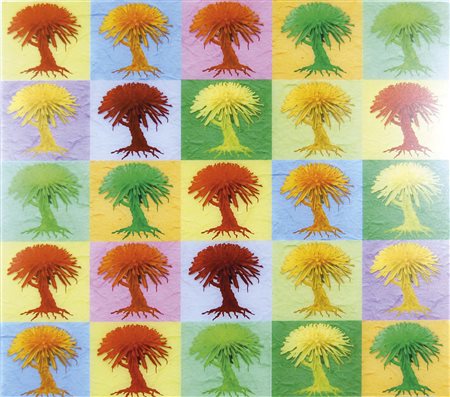 PEZZATO MAURO Treviso 1968 Alberi rivisitati 2009 foto digitale su carta...