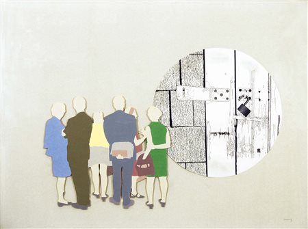 KANOVITZ HOWARD Fall River Massachusetts 1929 - 2009 senza titolo tecnica...