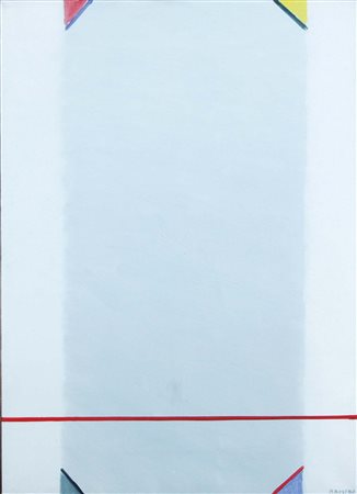 RAMPIN SAVERIO Stra' 1930 - Venezia 1992 senza titolo (1969-70) olio su tela...