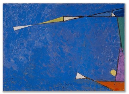 Osvaldo Licini "Notturno" 1956
olio su carta intelata
cm 19,5x27,5

Provenienza