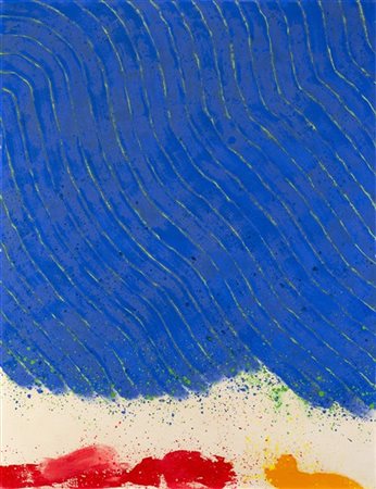 Chin Hsiao "Verso il giardino eterno - 16" 1992
acrilico su tela
cm 130x100
Firm