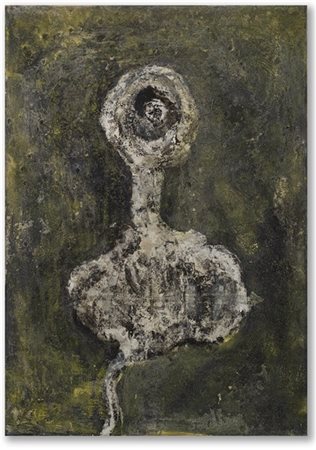 Enrico Baj "Forma nucleare" 1952
olio su tela
cm 100x70
Firmato, titolato e data