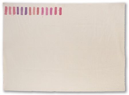 Giorgio Griffa "Senza titolo" 1974acrilico su telacm 101x140Firmato e datato