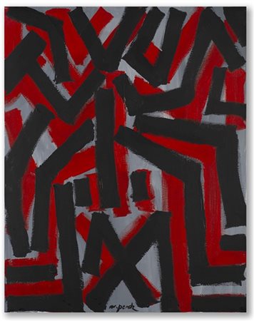 A. R. Penck "Senza titolo" 1994
acrilico su tela
cm 100x80
Firmato in basso al c