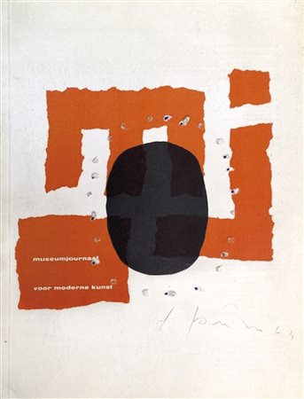 Lucio Fontana Museumjournaal voor moderne Kunst, 1964;disegno con buchi di...