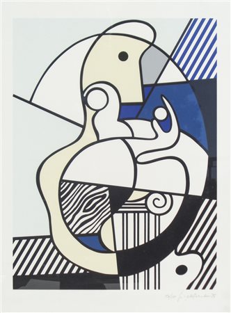 Roy Lichtenstein (New York 1923 – 1997) Hommage to Max Ernst, 1975;Litografia...