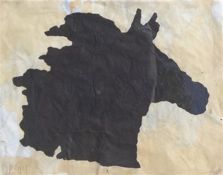 Donald Baechler (Hartford 1956) Horse, 2004;Gouache su carta, 27 x 35 cm...