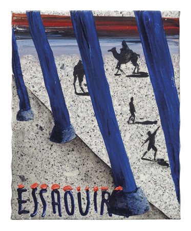 Aldo Mondino (Turin/Torino 1938 – 2005) Essaouira, 1998;Tecnica mista su...