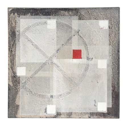 Roberto Floreani Mondo sensibile, 2000;Olio su tela, 40 x 40 cm Firma, titolo...