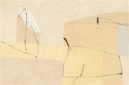 Tommaso Cascella (Rom/Roma 1951) Concava d'eco, 2000;Tecnica mista su tavola,...