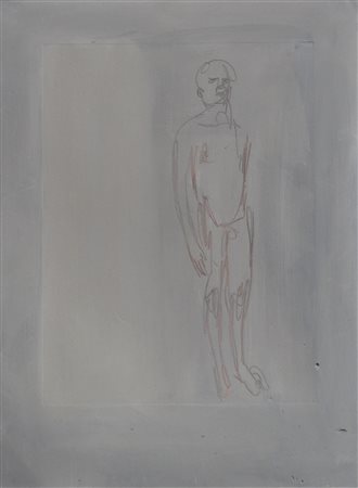 Nino Longobardi (* Napoli 1953) Sentza titolo, 1988;Olio e tecnica mista su...