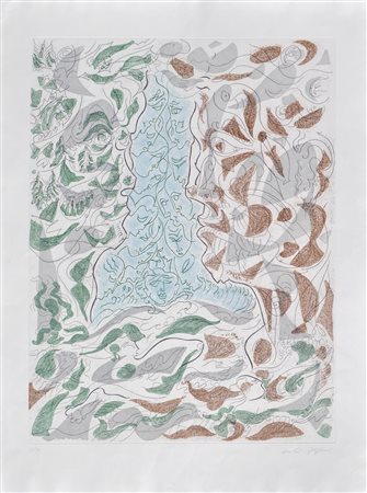 André Masson (Balagny-sur-Thérain 1896 – Paris/Parigi 1987) Hommage à...