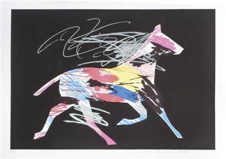 Giuseppe Chiari (Florenz/Firenze 1926 – 2007) Senza titolo, 1996;Litografia a...