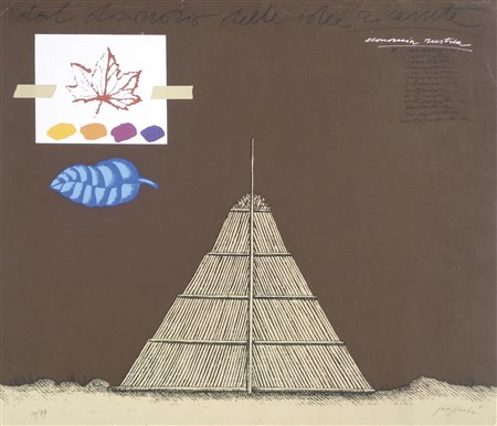 Concetto Pozzati (Vò 1935 – Bologna 2017) Dal dizionario delle idee...