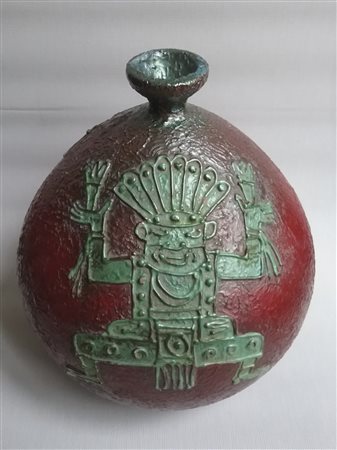 Manufaktur/Manifattura Ancora Venezia Raro vaso panciuto, 1950/60;in ceramica...