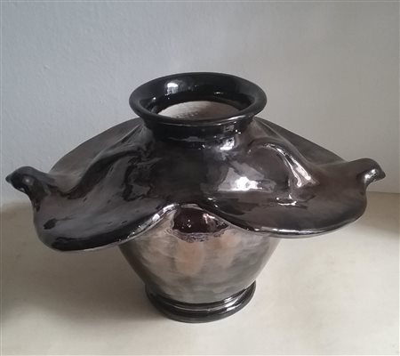 Secessione Romana /Römische Sezession Vaso Rondini, Anni ‘30;Raro vaso in...