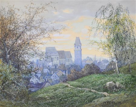 Karl Flieher (Wien/Vienna 1881 – Zell am See 1958) Perchtoldsdorf,...