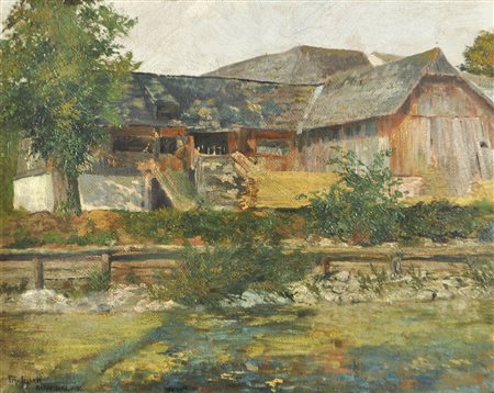 Fritz Erler (Frankenstein 1868 – München/Monaco di Baviera 1940) Fattoria a...