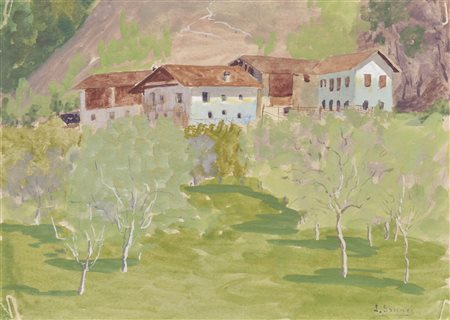 Lila Gruner (Guntramsdorf 1870 –Wien/Vienna 1950) Masi in Maia Alta, Merano,...