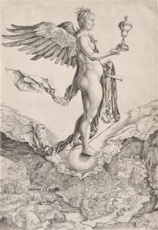 Albrecht Dürer (Nürnberg/Norinberga 1471 – 1528) Nemesis oder Das Größe...