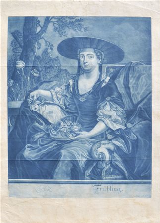 Johann Elias Ridinger (Ulm/Ulma 1698 – Augsburg/Augusta 1767) Le quattro...