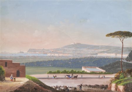 Italienischer Maler um 1800 /Pittore italiano del 1800 ca. Napoli dal...