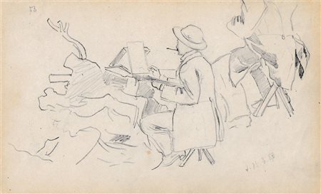 Emil Rau Dresden/Dresda 1858 – München/Monaco di Baviera 1937) Artista che...