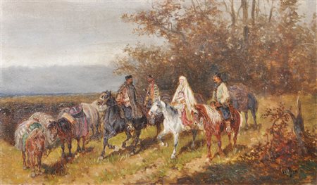 Alexander von Bensa (Wien/Vienna 1820 – 1902) Famiglia albanese a...