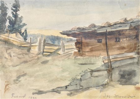 Josef Moroder Lusenberg (St. Ulrich in Gröden/Ortisei 1846 – 1939) Rifugio...